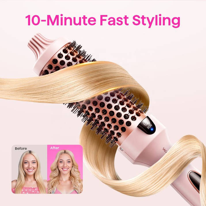 Ionic Thermal Brush – Frizz-Free, Voluminous Hair in Minutes
